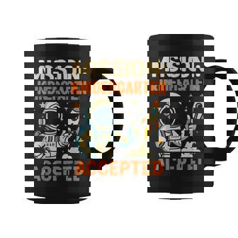 Mission Kindergarten Accepted Astronaut Back To School Boys Coffee Mug | Mazezy