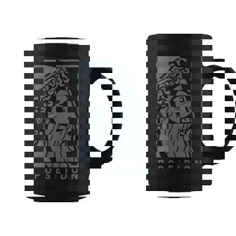 Mitología Y Leyendas Griegas Poseidón Dios Del Mar Taza de café - Regaloses