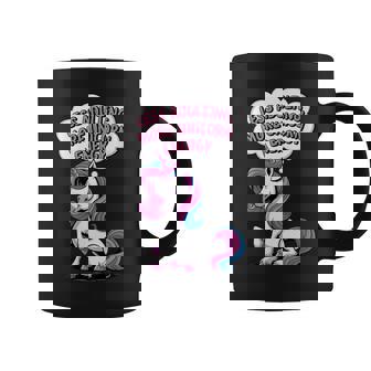 Moins D'adultes Plus D'énergie De Licorne Drôle Pour Les Amateurs De Licornes Tasse - Cadeauxyz