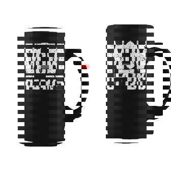 Mom Of 4 Boys Battery Low Mama Of 4 Boys Mother's Day 2024 Coffee Mug - Thegiftio UK
