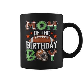 Mom Of The Birthday Boy Game Day Football Coffee Mug - Thegiftio UK