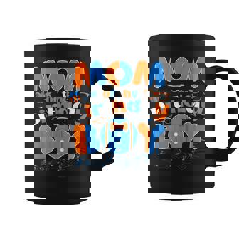 Mom Of The Birthday Boy Matching Family Blippy Coffee Mug | Seseable CA