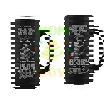 Mom Of The Birthday Boy Party Video Gamer Pixel Number Coffee Mug - Thegiftio UK