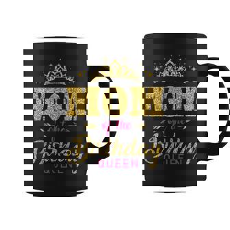Mom Of The Birthday Queen Girls Party Women Coffee Mug - Thegiftio UK