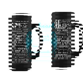 Mom Is My Guardian Angel She Is In Every Beat Of My Heart Coffee Mug | Mazezy
