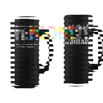 Mom Of A Master Builder Toy Brick Mother's Day Coffee Mug - Thegiftio