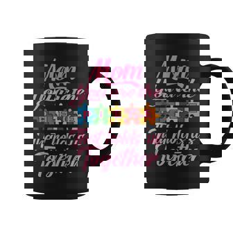 Mom You Are The Piece That Holds Us Together Puzzle Piece Coffee Mug - Monsterry