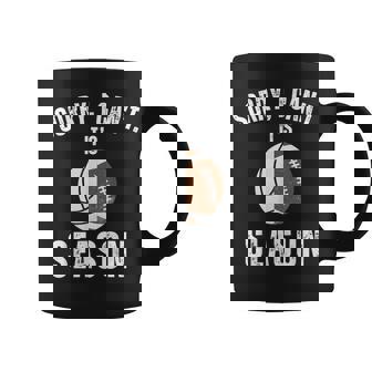 Mom Of Both Sorry I Can't It's Volleyball Football Season Coffee Mug | Seseable UK