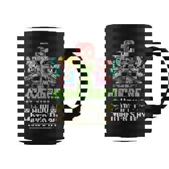 Momcraft Happy Mother Day Mom Craft Gamer Boy Mom Coffee Mug - Monsterry