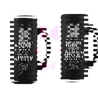 Mommy Of The Birthday Girl Pink Bow Birthday Family Matching Coffee Mug - Thegiftio UK