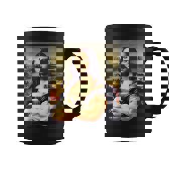 Mona Lisa Bodybuilding Mona Lisa Muscle Gym Workout コーヒーマグ - Kawaiitshirt