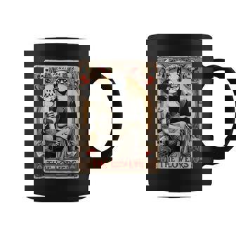 The Monster Frankenstein And Bride The Lovers Tarot Card Coffee Mug - Seseable