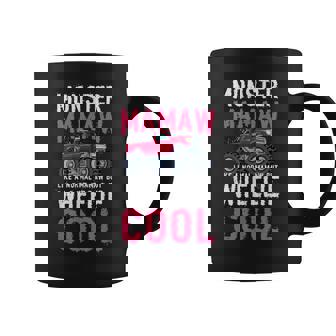 Monster Mamaw Wheelie Cool Monster Truck Mamaw Grandma Coffee Mug - Monsterry