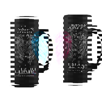Mother Of A Little Angel Pregnancy & Infant Loss Awareness Coffee Mug - Monsterry