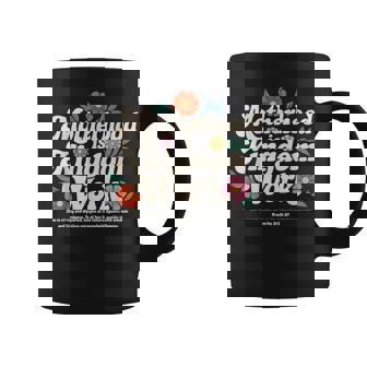 Motherhood Is Kingdom Work Mama Floral Vintage Coffee Mug - Monsterry