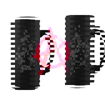 Motif Anarchy Punk -Ymbole D'anarchie Avec Punk Dans L'image Tasse - Cadeauxyz