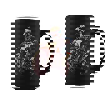 Motocross Retro Moto De Cross Para Niños Taza de café - Regaloses