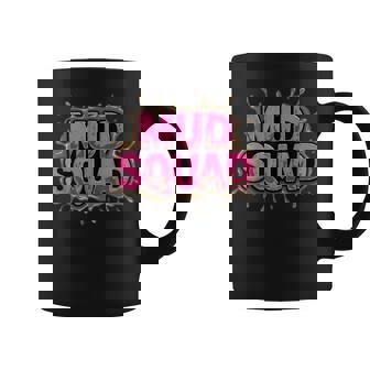 Mud Squad Pink Women's Mud Run Team Mudder Running Ladie Coffee Mug - Thegiftio UK