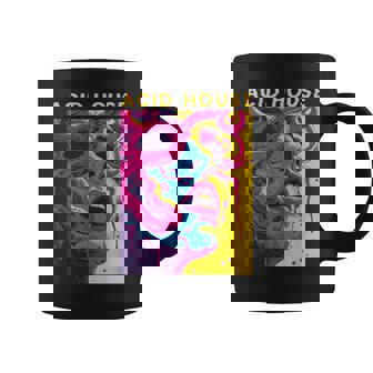 Música Acid House Cultura Rave Rave De Laieja Escuela Rave Techno Taza de café - Regaloses