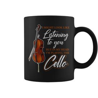 Musicien Drôle Cadeau Pourioloncellisteioloncelle Tasse - Cadeauxyz