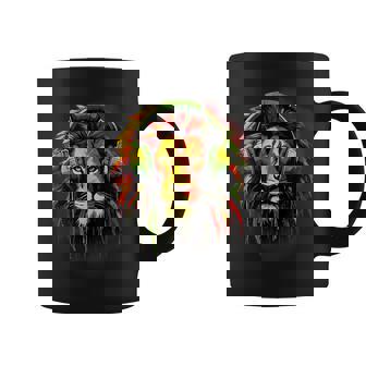 Musique Reggae Rasta Roots Jamaïque Rastafari Rasta Reggae Lion Tasse - Cadeauxyz
