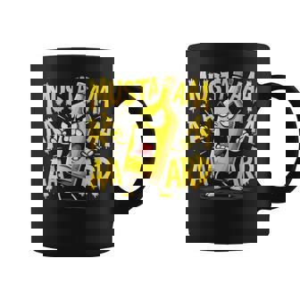 Mustard Bottle Scream Condiment Rap Humor Coffee Mug | Mazezy
