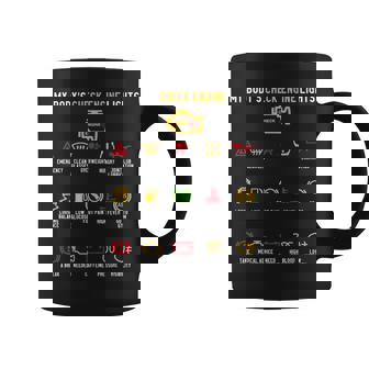 My Body's Check エンジンライト コーヒーマグ - Kawaiitshirt