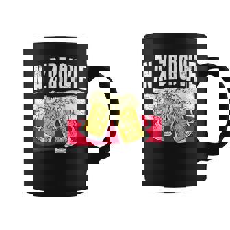 Na Zdrowie Polonia Divertida Cerveza Beber Polaco Palabra Paraaludos Taza de café - Regaloses