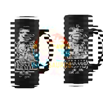 Nana Saurus Dinosaur Family Matching Mother's Day Coffee Mug - Monsterry