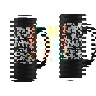 In My Nanny Era Sarcastic Groovy Retro Coffee Mug | Mazezy