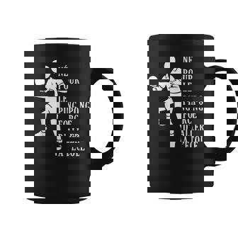 Né Pour Le Ping Pong Joueur De Tennis De Table Pongiste Tasse - Cadeauxyz