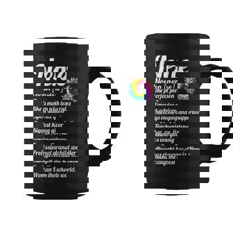 Nene Definition Grandma Mother's Day Tie Dye Sunflower Coffee Mug | Mazezy