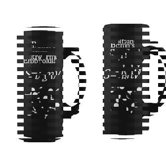 Nerdyintage ボルツマンのエントロピーフォーミュラ物理教師 コーヒーマグ - Kawaiitshirt