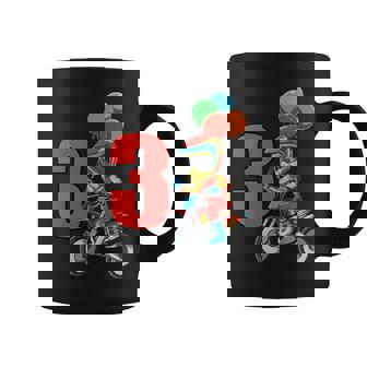 Niños 3 Cumpleaños Para Niños Y Motos Regalo De 3 Años Taza de café - Regaloses