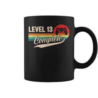 Nivel 13 Completa 13 Aniversario De Bodas Para Élu Divertido Taza de café - Regaloses