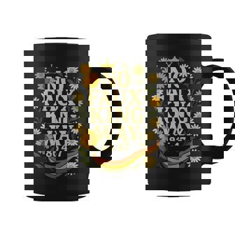 No Faux King Way 8647 Resist 70S Retro Floral Womens Coffee Mug | Mazezy