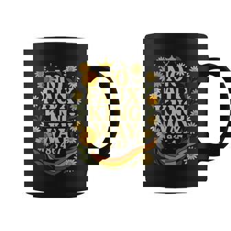 No Faux King Way 8647 Resist 70S Retro Floral Womens Coffee Mug | Mazezy