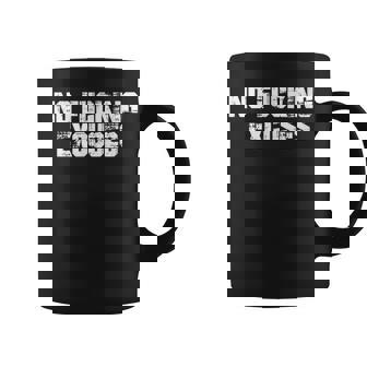 No Fucking Excuses Gimnasio Entrenamiento Culturismo Taza de café - Regaloses