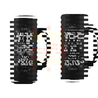 No Kings In America Usa Flag Democracy We The People Coffee Mug - Monsterry