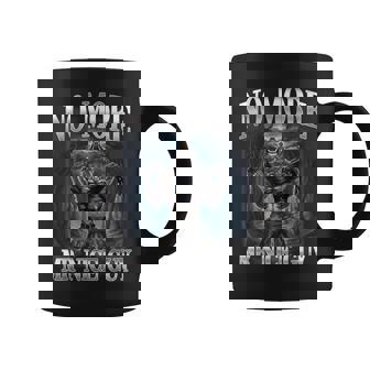 No More Mr Nice Guy Alpha Wolf Ironic Meme Brainrot Coffee Mug | Mazezy