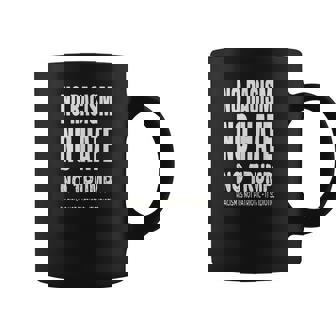 No Racism-No Hate Trump Racism Is Idiotic コーヒーマグ - Kawaiitshirt