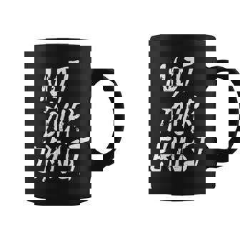 Not Your Ernst Nicht Dein Ernst 面白くて楽しい コーヒーマグ - Kawaiitshirt