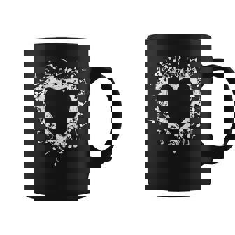 Notas Musicalesímbolo Amor Corazón Regalo Músicos Música Regalo Taza de café - Regaloses