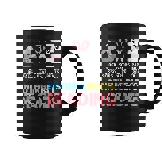 Nothing Beats Reading Rock Paper Scissors Coffee Mug - Thegiftio