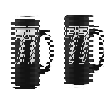 Number 77 Birthday 77Thports Player チーム番号入りジャージ コーヒーマグ - Kawaiitshirt