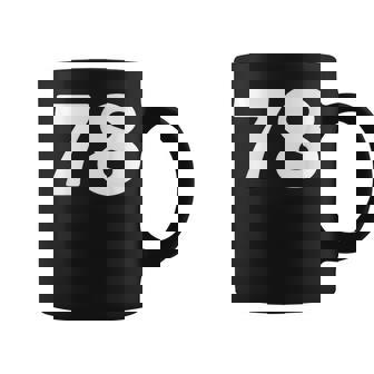 Number 78 、Eventy-8 ジャージ スポーツ 誕生日 コーヒーマグ - Kawaiitshirt