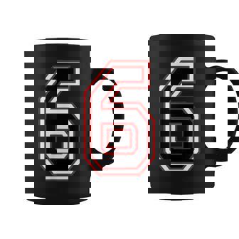 Number Numero 6 6番 コーヒーマグ - Kawaiitshirt