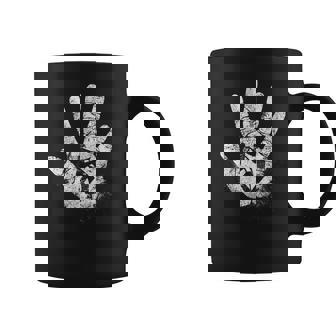 Número 5 Manoigno Cinco Holaaludo Juegos Academia Taza de café - Regaloses