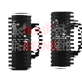 Nurse Loves Weenie Dog Pet Lovers For Mom Nurse Coffee Mug - Monsterry