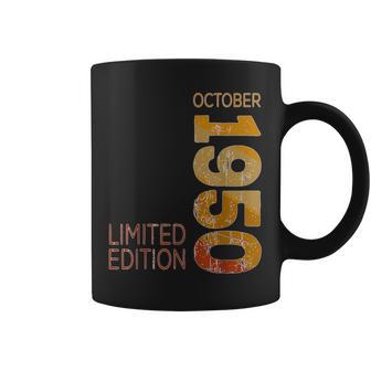 Octubre 1950 Retro 1950Intage Año 1950 Edición Limitada Taza de café - Regaloses